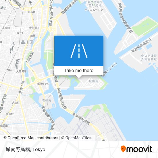 城南野鳥橋 map