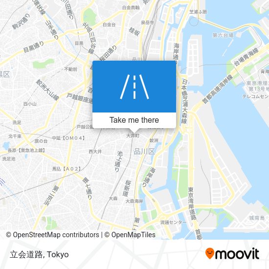 立会道路 map