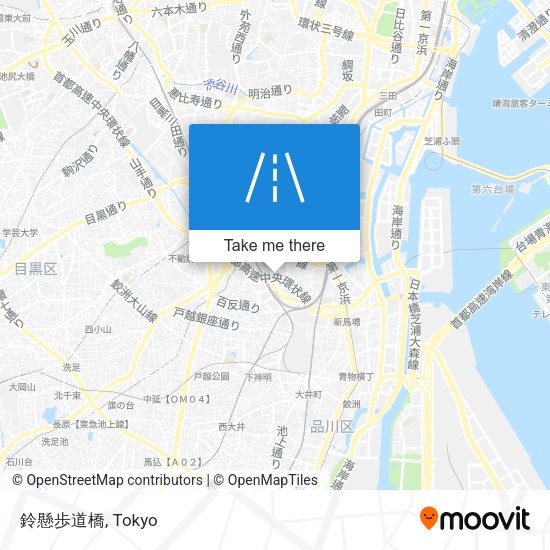 鈴懸歩道橋 map