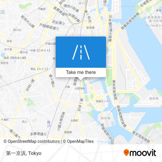 第一京浜 map