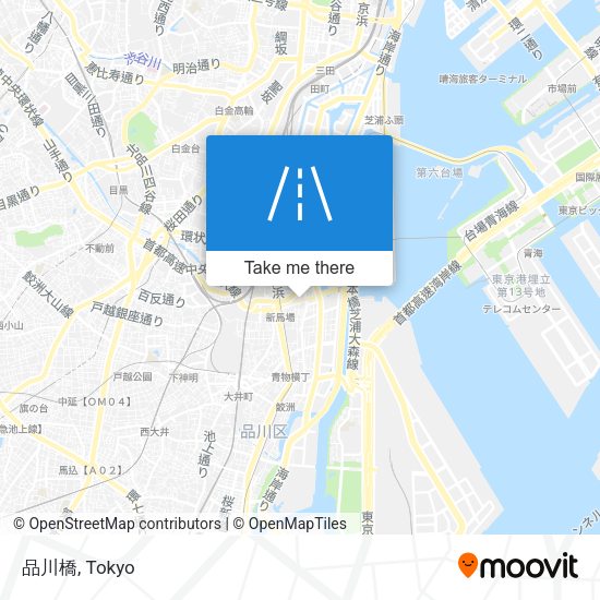 品川橋 map