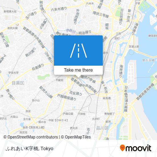 ふれあいK字橋 map