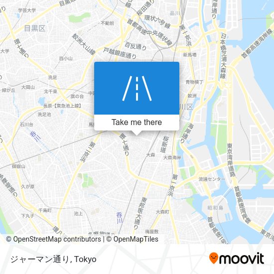 ジャーマン通り map