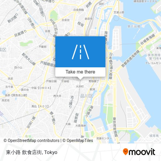 東小路 飲食店街 map