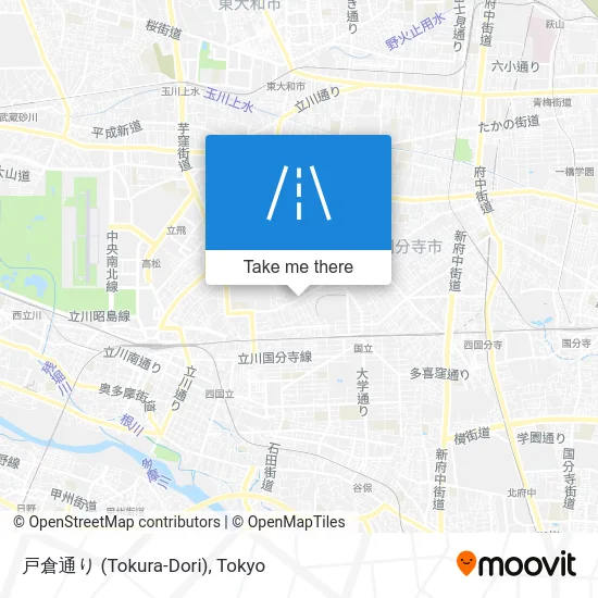 Tokura Street map