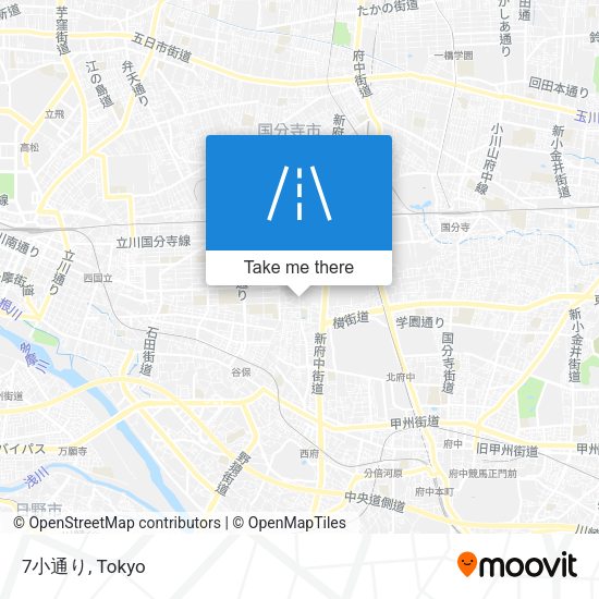 7小通り map
