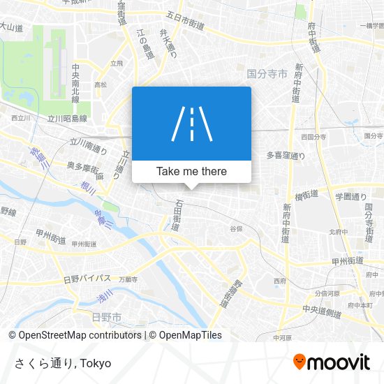 さくら通り map