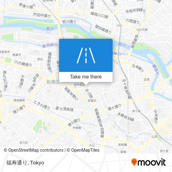 福寿通り map