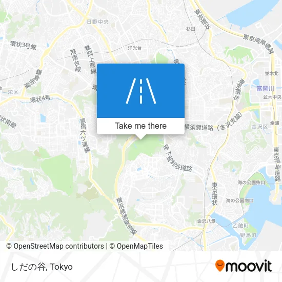 しだの谷 map