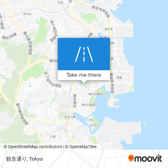 観音通り map