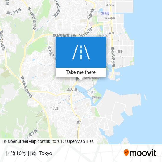 国道16号旧道 map