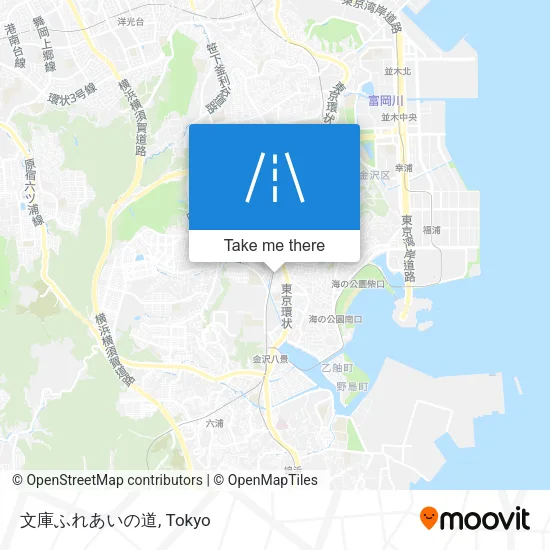 文庫ふれあいの道 map