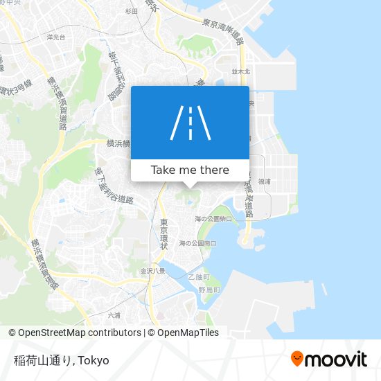 稲荷山通り map