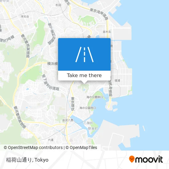 稲荷山通り map