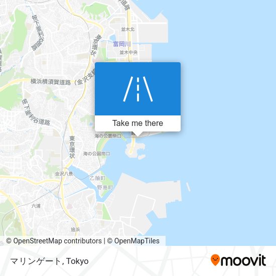 マリンゲート map