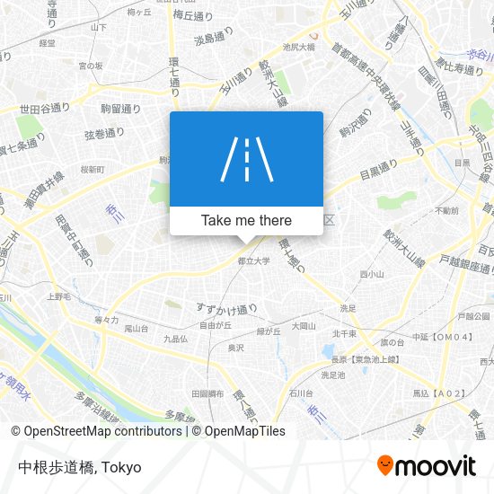 中根歩道橋 map