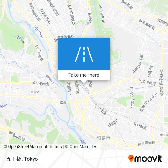 五丁橋 map