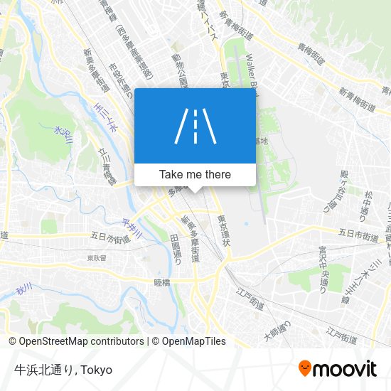 牛浜北通り map