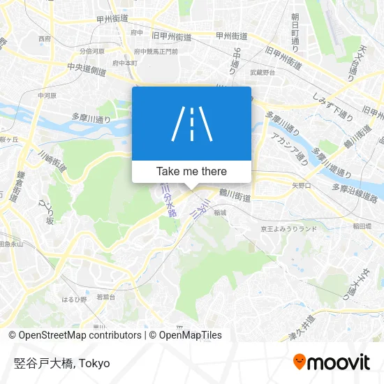 竪谷戸大橋 map