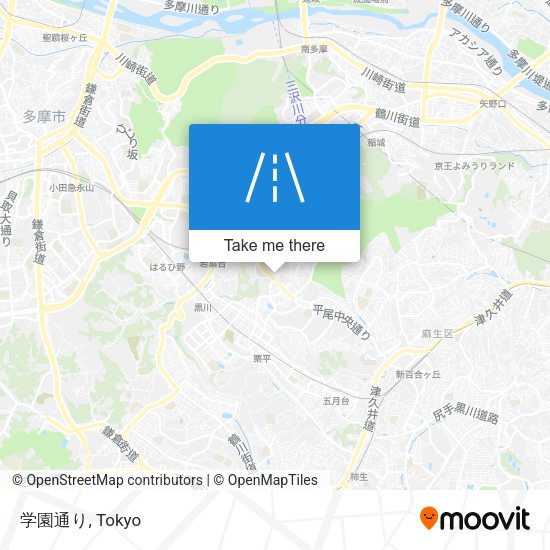 学園通り map