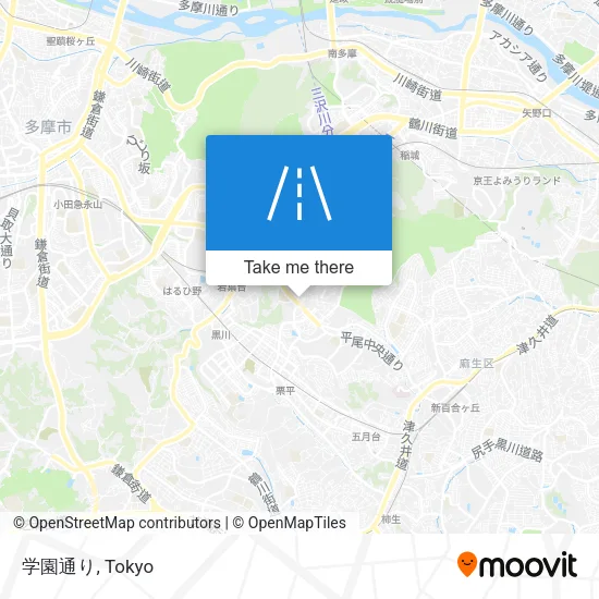 学園通り map