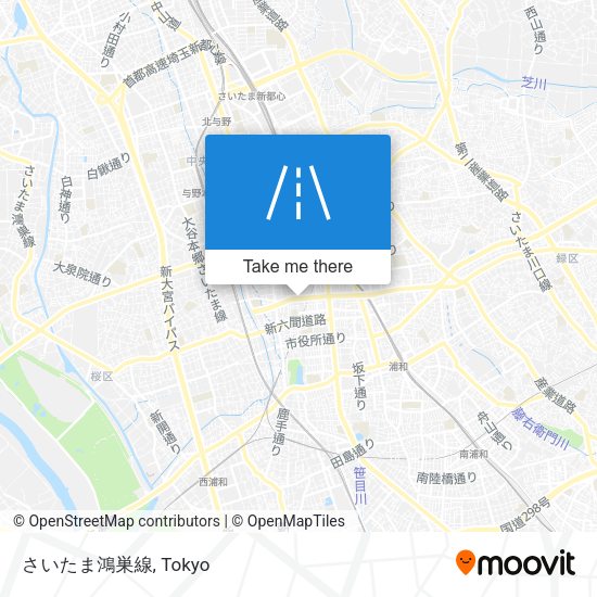 さいたま鴻巣線 map