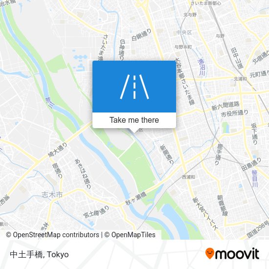 中土手橋 map
