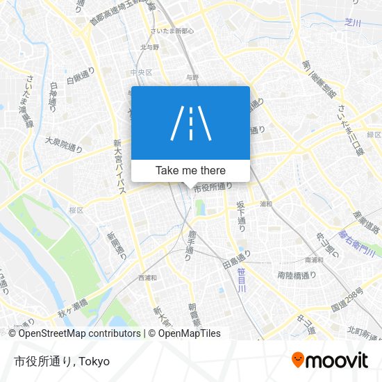 市役所通り map