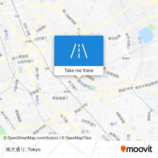 南大通り map