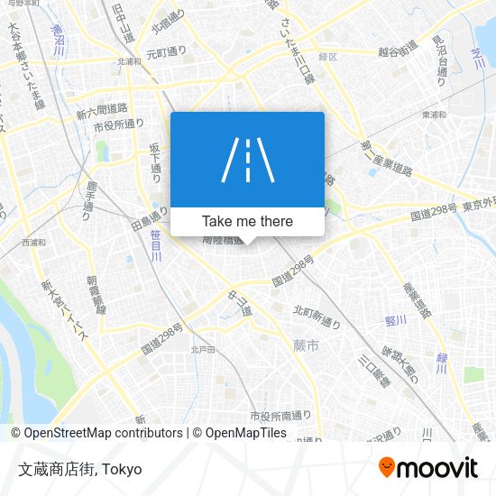 文蔵商店街 map