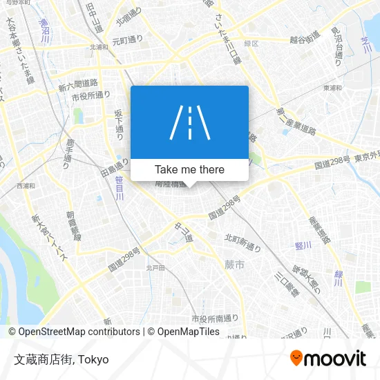 文蔵商店街 map