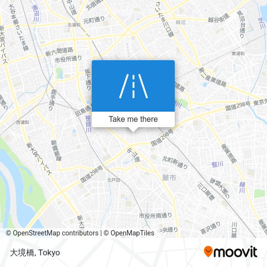 大境橋 map