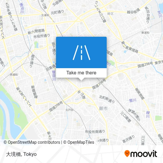 大境橋 map