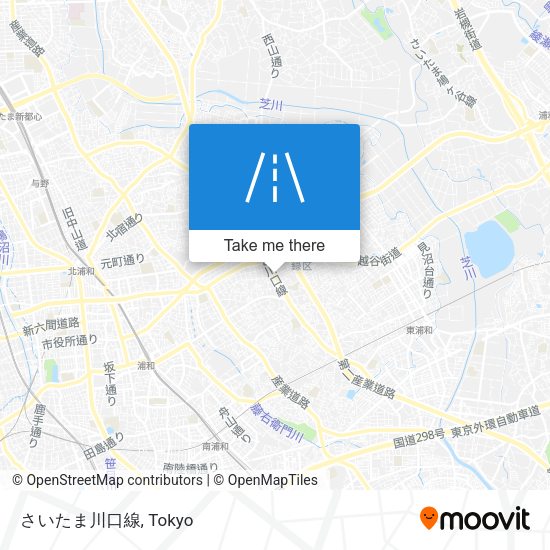 さいたま川口線 map