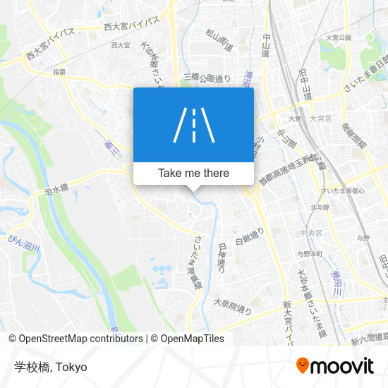 学校橋 map