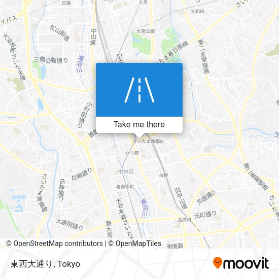 東西大通り map