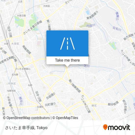 さいたま幸手線 map