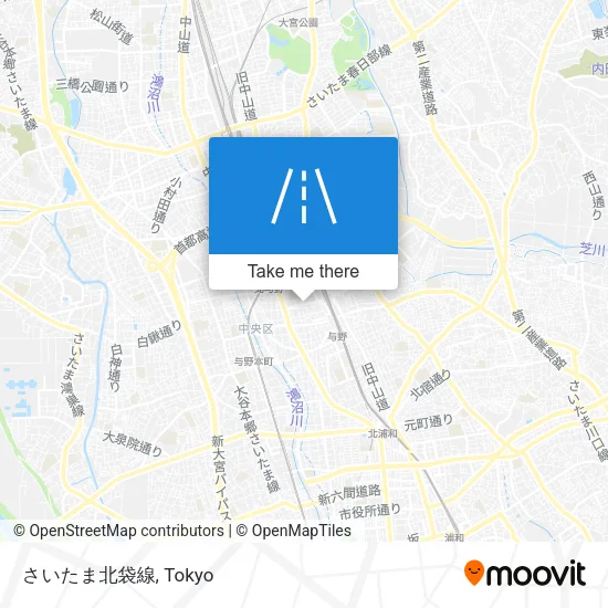 さいたま北袋線 map
