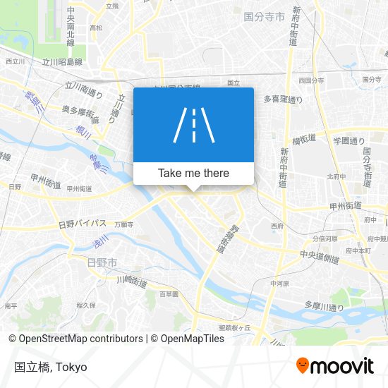 国立橋 map