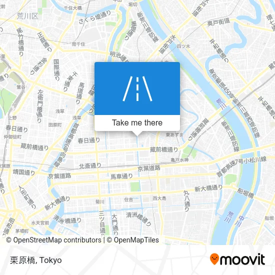 栗原橋 map