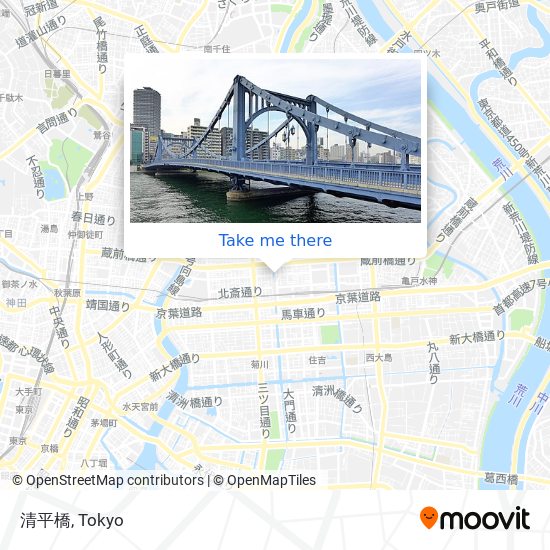 清平橋 map