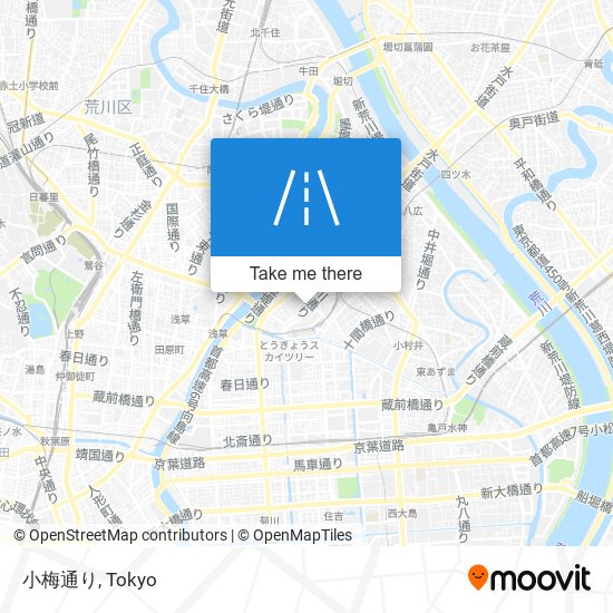 小梅通り map