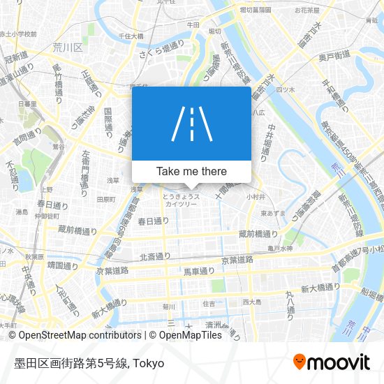 墨田区画街路第5号線 map