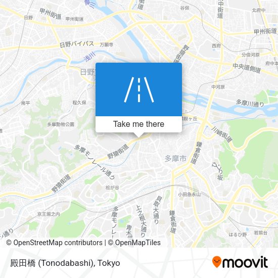 殿田橋 (Tonodabashi) map