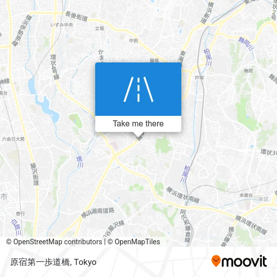 原宿第一歩道橋 map