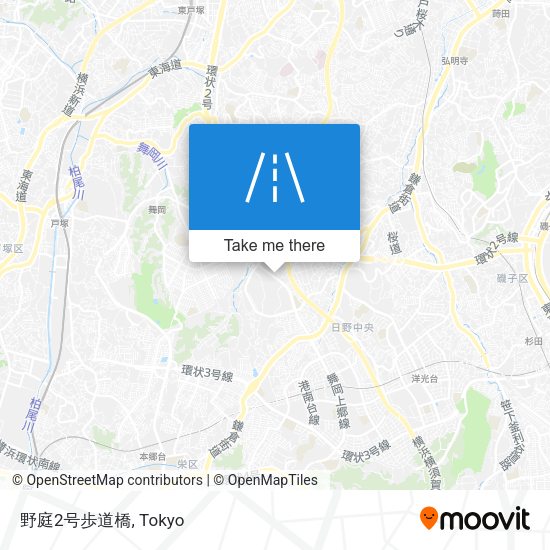 野庭2号歩道橋 map