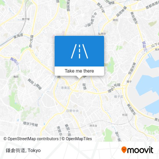 鎌倉街道 map