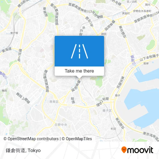 鎌倉街道 map