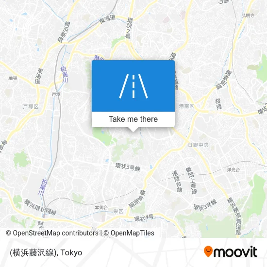 (横浜藤沢線) map