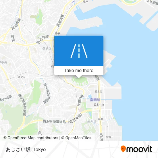 あじさい坂 map